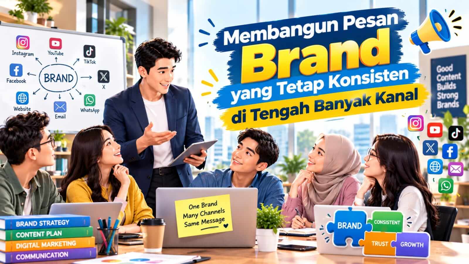Membangun Pesan Brand
